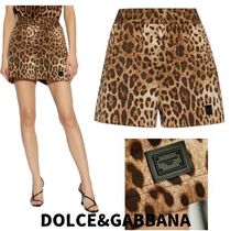 【DOLCE&GABBANA】ヒョウ柄ショーツ