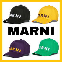 大人もOK★MARNI マルニ ロゴ キャップ 帽子 関税送料込