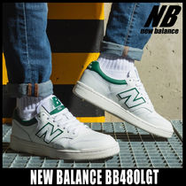 ◆正規品◆NEW BALANCE BB480LGT GREEN◆関税込◆男女共用◆人気