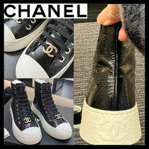 【足元お洒落に★】CHANEL ハイカットスニーカー