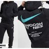 Nike パーカー・フーディ NIKE スウッシュ バックロゴ プルオーバー パーカー  関＊送込