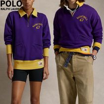 【POLO RALPH LAUREN】Fleece Collar Sweatshirt ★ Vintage Fit