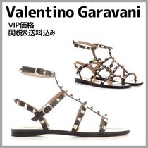 国内送/送関込【ValentinoGaravani】 "Rockstud"サンダル