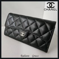 《大人気★》CHANEL クラシック ロング フラップ ウォレット財布