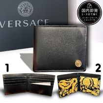 【VERSACE】即発送可能★折りたたみ財布　メドゥーサ バロック