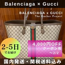 Balenciaga × Gucci Hacker Large キャンバス トートバッグ