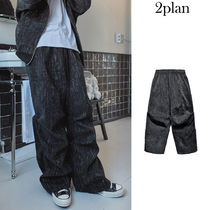 【2plan】Dets stripe two way pants