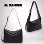 Jil Sander ショルダーバッグ 【ジルサンダー】Flap スモール レザー ショルダーバッグ