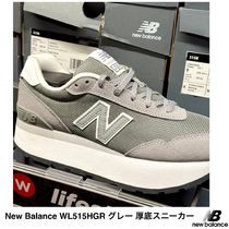 [NEW BALANCE] WL515 グレー 厚底スニーカー