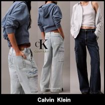 Calvin Klein★ワイドレッグ カーゴ フィット ジーンズ