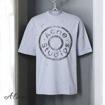 関税込 国内発送 [Acne Studios] ロゴ プリント Tシャツ