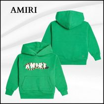 【AMIRI】ロゴコットンジャージーパーカー