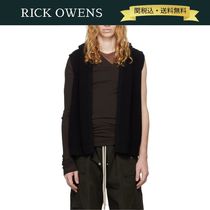 【関税・送料込】RICK OWENS Porterville Liner リブ編みベスト