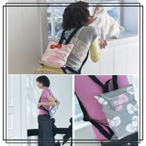 【JOSEPH&STACEY】Lucky Pleats Knit Backpack XS Hello Kitty