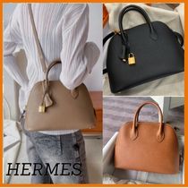 【モチーフがお洒落な希少バッグ】HERMES ボリード1923 25cm