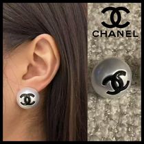 【パールが可愛い♡】CHANEL　ピアス　ccロゴ