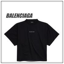 BALENCIAGA バッグロゴ入り半袖Tシャツ