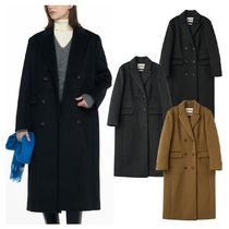 GENERAL IDEA New Classic Wool Blend Long Coat 5BNY167