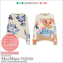 Weekend Max Mara◆FABIAN◆パターン コットン ヤーン ニット