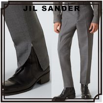 【残りわずか】JIL SANDER ウールテーパードパンツ 関税送料なし