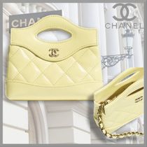 【エレガント】【CHANEL】シャネル チェーンクラッチ