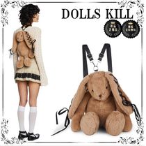 DOLLS KILL バックパック ぬいぐるみ Cuddly Bunny ○関送無料○