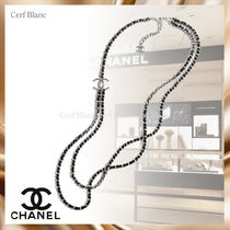 25SS【CHANEL】二連ロングネックレス