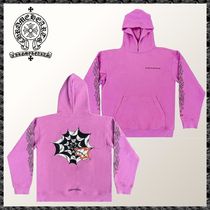 コラボ◆Chrome Hearts x Matty Boy Web パーカー Hoodie Purple