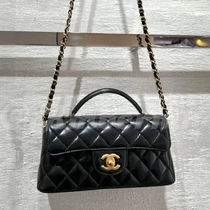 25P CHANEL CC_トップハンドル ミニフラップバッグ