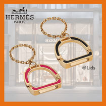 【実用的でお洒落】HERMES バッグチャーム　《グローブフック》