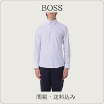 BOSS【シャツ メンズ ボス☆ブルー】関税送料込