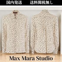 Max Mara Studio★オールオーバープリント 長袖シャツ