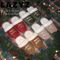 ＊韓国＊［LAZYZ］Merry Hug Fur Room Shoes 4color M,L