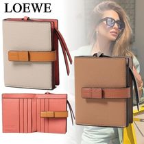 国内直営**LOEWE**コンパクト ジップウォレット　二つ折り財布