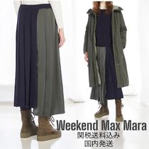 【Weekend Max Mara 】マナグアプリーツ・ミディスカート