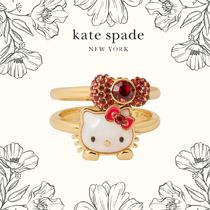 【人気コラボ】Hello Kitty X Kate Spade New York リングセット