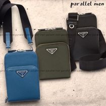 PRADA ◆ サフィアーノレザー スマートフォンケース