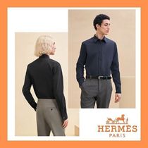 シンプルでお洒落♪ ＊HERMES＊ フィットボディシャツ