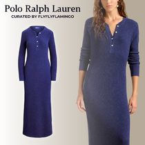 【POLO RALPH LAUREN】ウール&カシミア ニット セータードレス