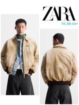 スペイン発送 ZARA ウォッシュドボンバージャケット 今季新作！