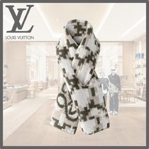 【リバーシブル☆ヘビ柄がお洒落】Louis Vuitton★マフラー