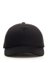 SAINT LAURENT　　Saint Laurent Gabardine logo cap