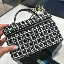 【ツイードが可愛い♪】CHANEL チェーンクラッチ