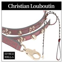 Christian Louboutin◆Loubileash 装飾レザー犬用リード