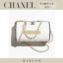 CHANEL チェーンクラッチ バイカラー CCロゴ 新作 25P 送料込み