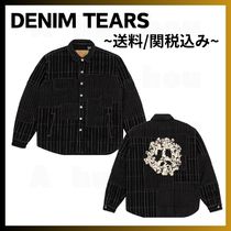 【Ｄenim Tears】Peace Patchwork Padded Jacket