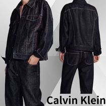 Calcin Klein Denim Trucker Jacket デニム ジャケット