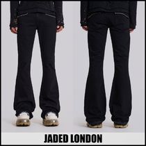 【JADED LONDON】Jet Black Studded Drift Jeans ※送関込