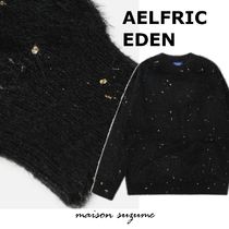 【AELFRIC EDEN】ゴールドスパーク☆モヘアタッチセーター