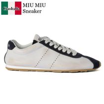 Miu Miu Sneaker In Pelle Scamosciata